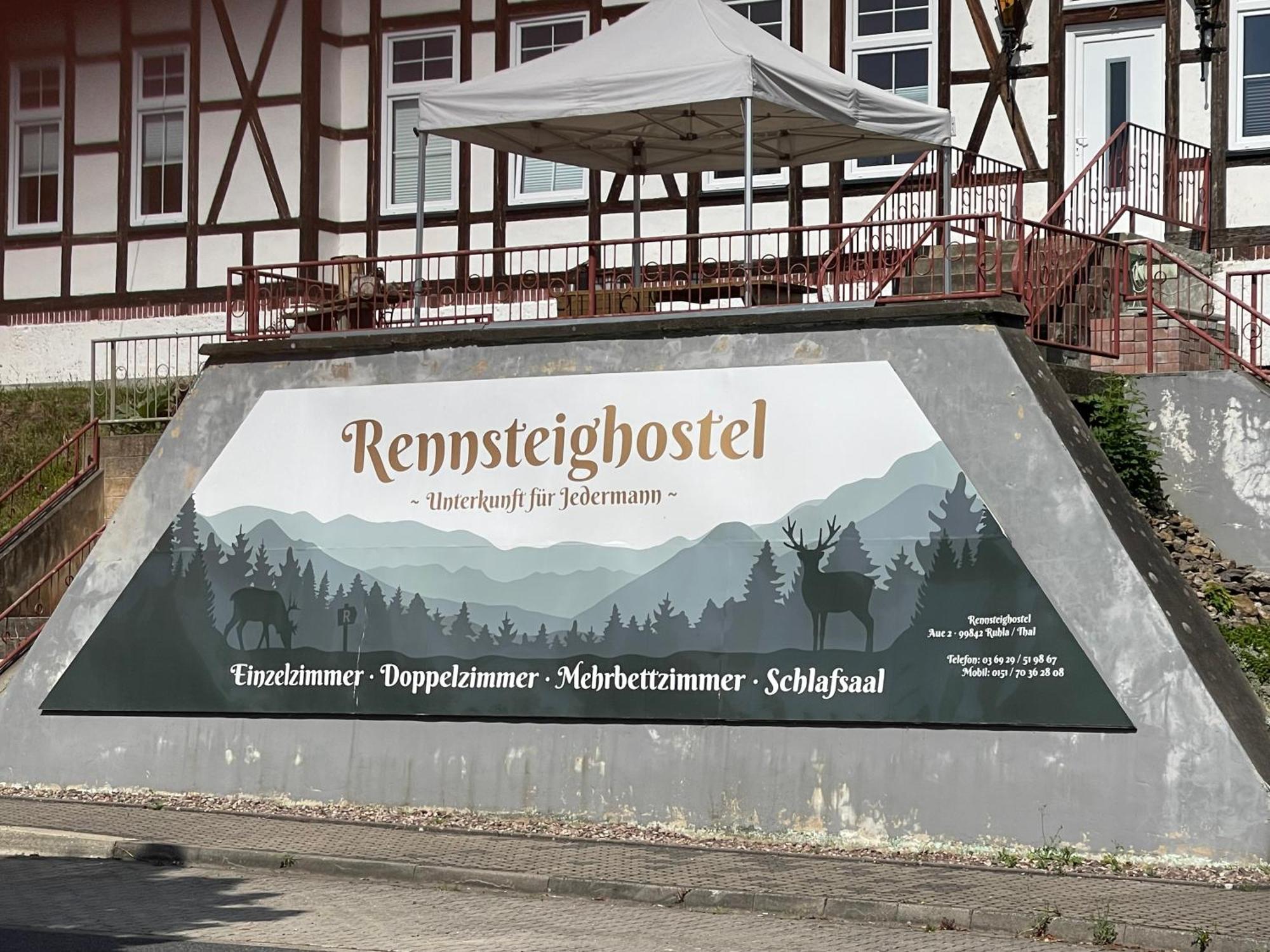 Rennsteighostel Ruhla Exterior foto